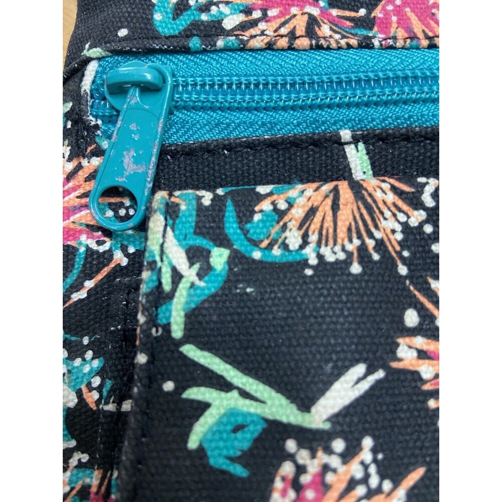 Kavu Crossbody Bag Floral Messenger Tote - Picture 8 of 9